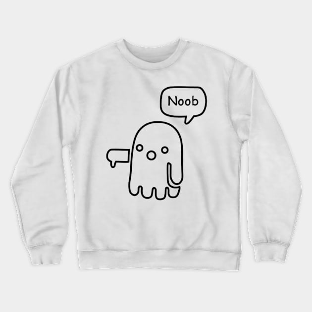 Noob Crewneck Sweatshirt by Fashion kingDom